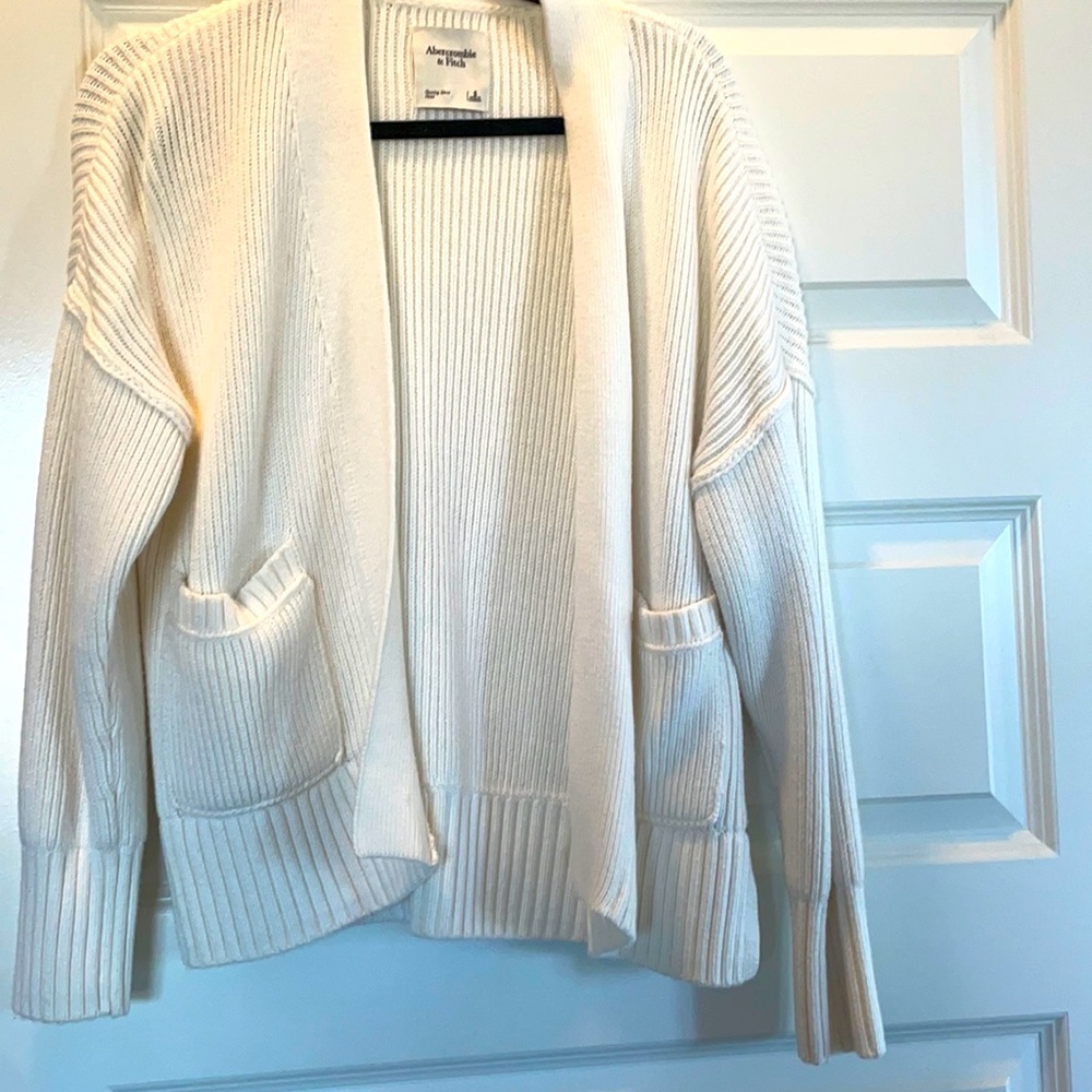 A&F open sweater